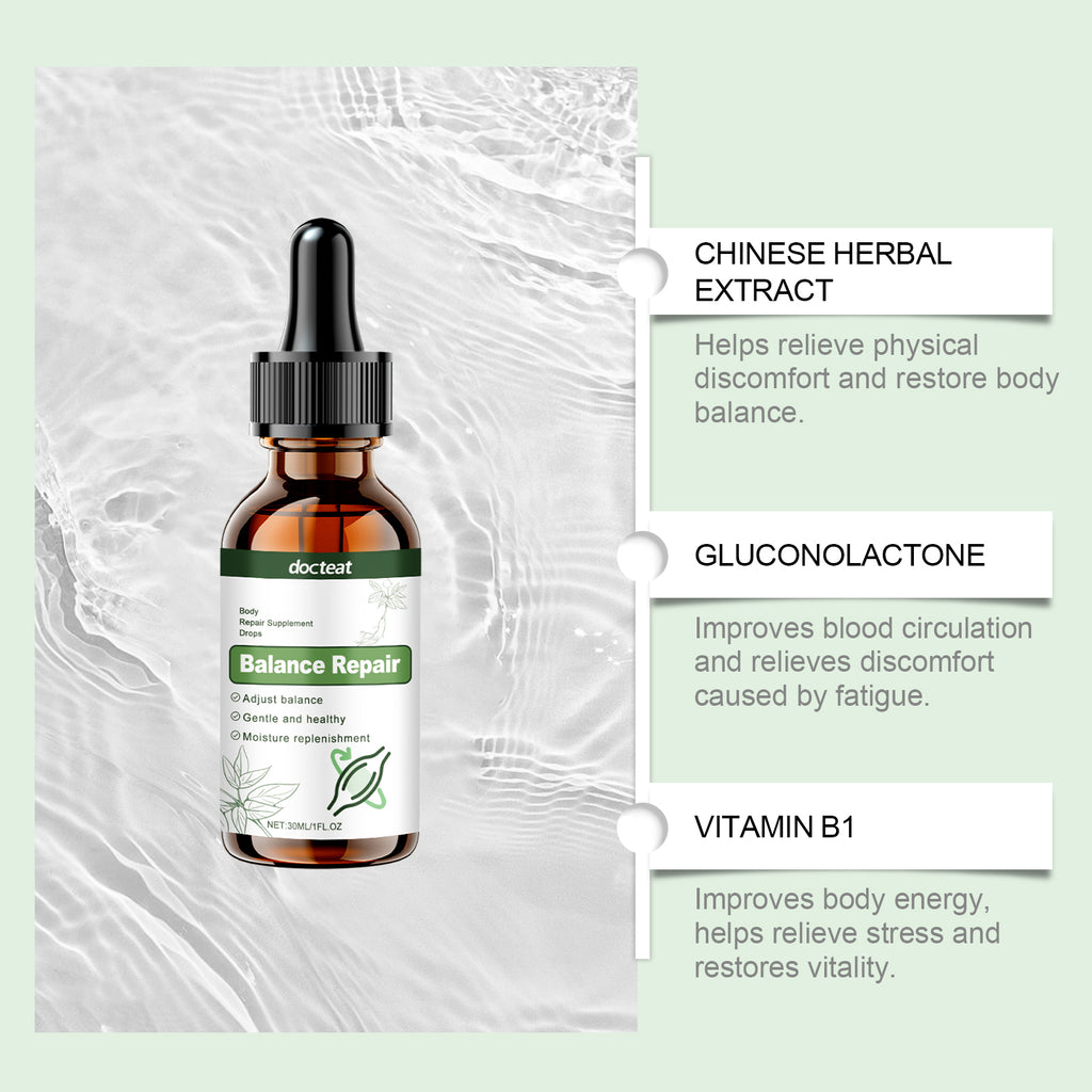 Docteat Body Care Drops Body Leg Muscle Care Gentle Care Body Care Supplement Drops