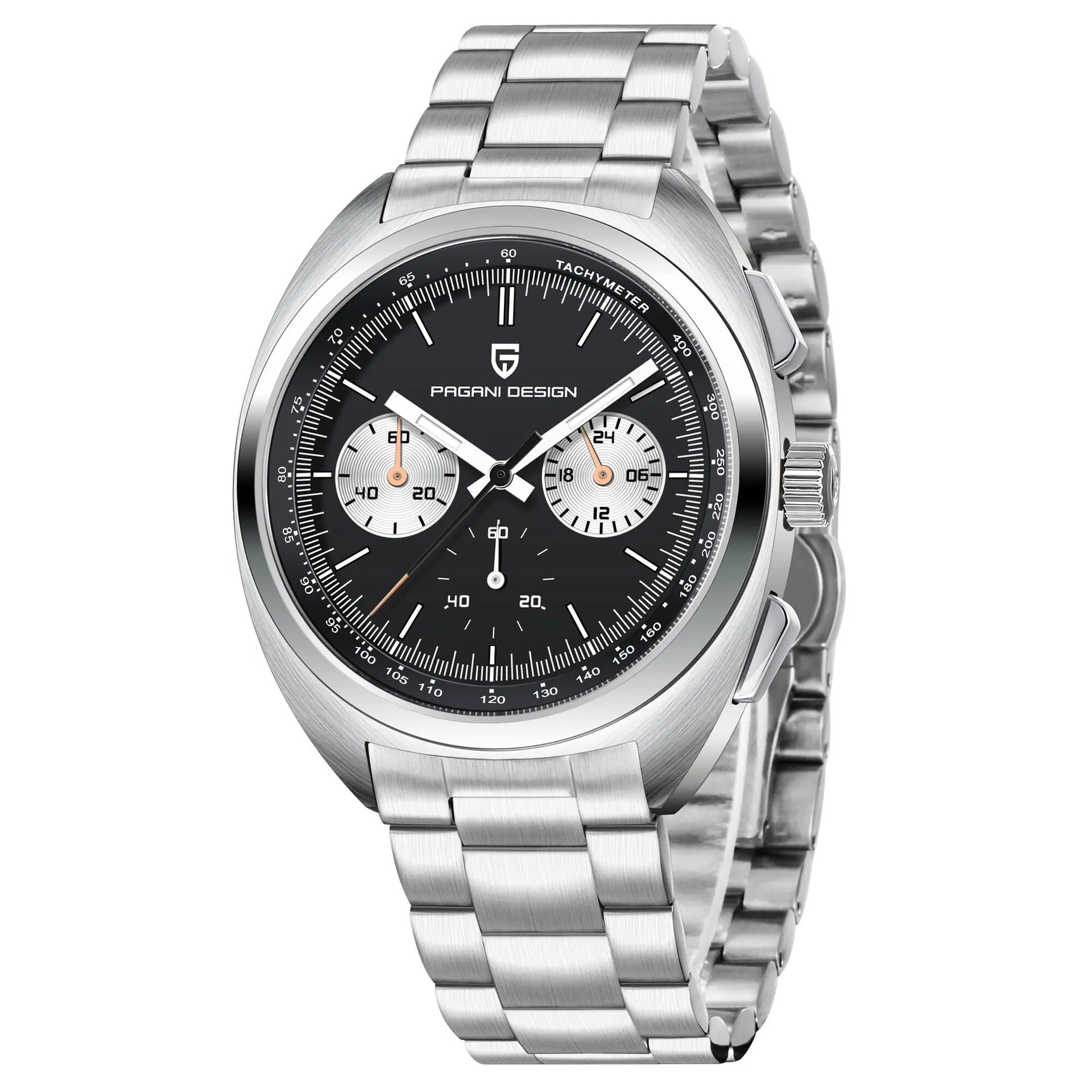 Men's Multifunctional Timing Luminous Quartz Watch