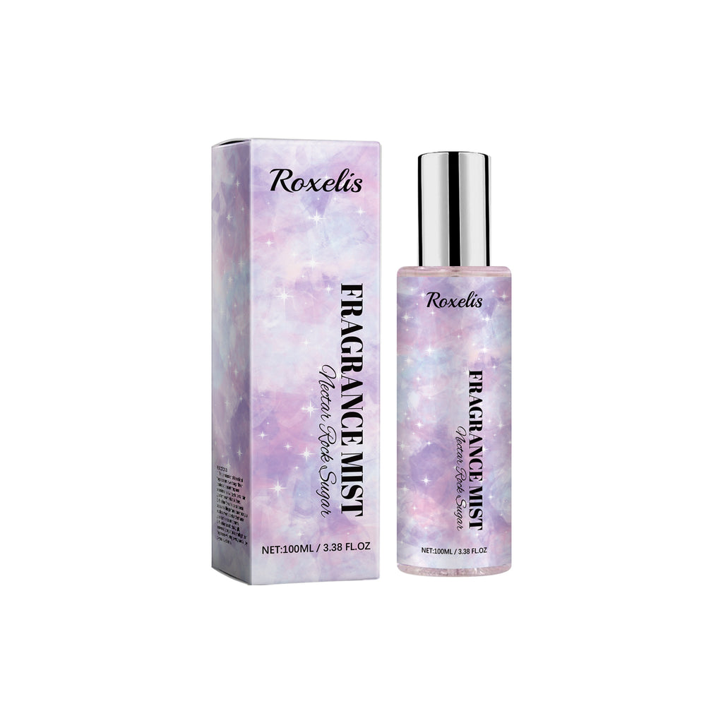 Roxelis Nectar Rock Sugar Fragrance Spray, Fragrant Fruit Fragrance Fresh Summer Women's Long-Lasting Portable Perfume