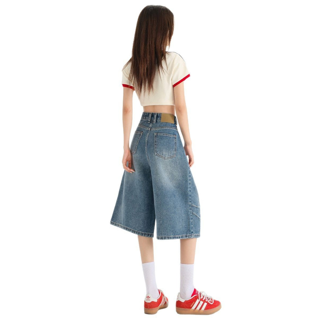 Seven Inch Wide Leg Jeans For Women