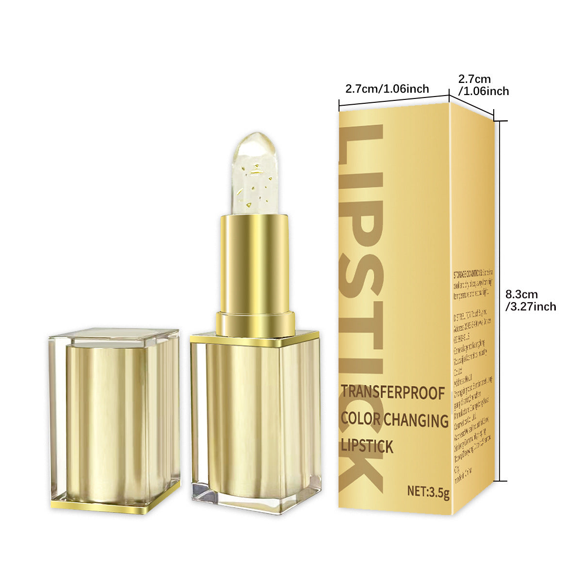 Moisturizing And Temperature Feeling Color-changing Lipstick Lip Balm