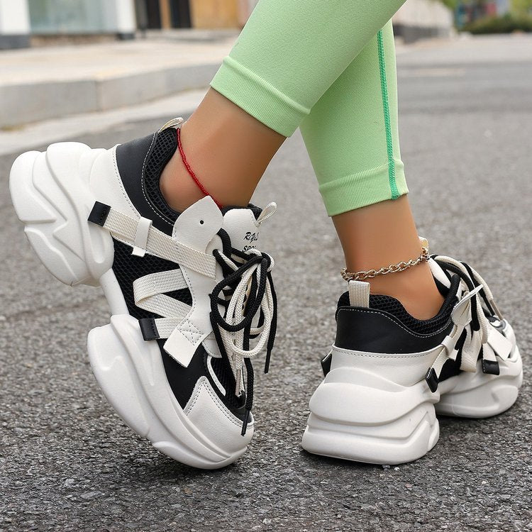 Lace-up White Shoes Casual Sneaker