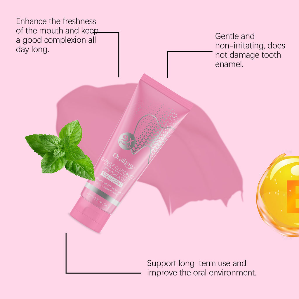 Oralhoe Tooth Cleaning Toothpaste Gentle Cleaning Tartar Stains Odor Care Tooth Care Toothpaste