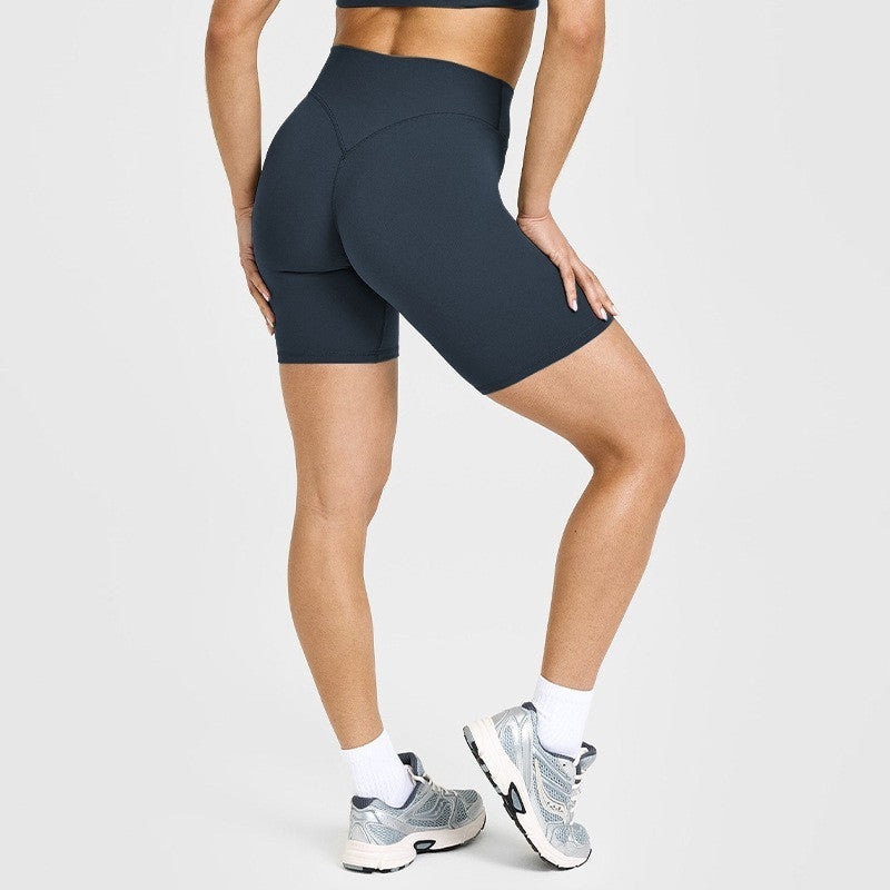 Hip Lifting Yoga Shorts Women's High Waist Fitness Pants