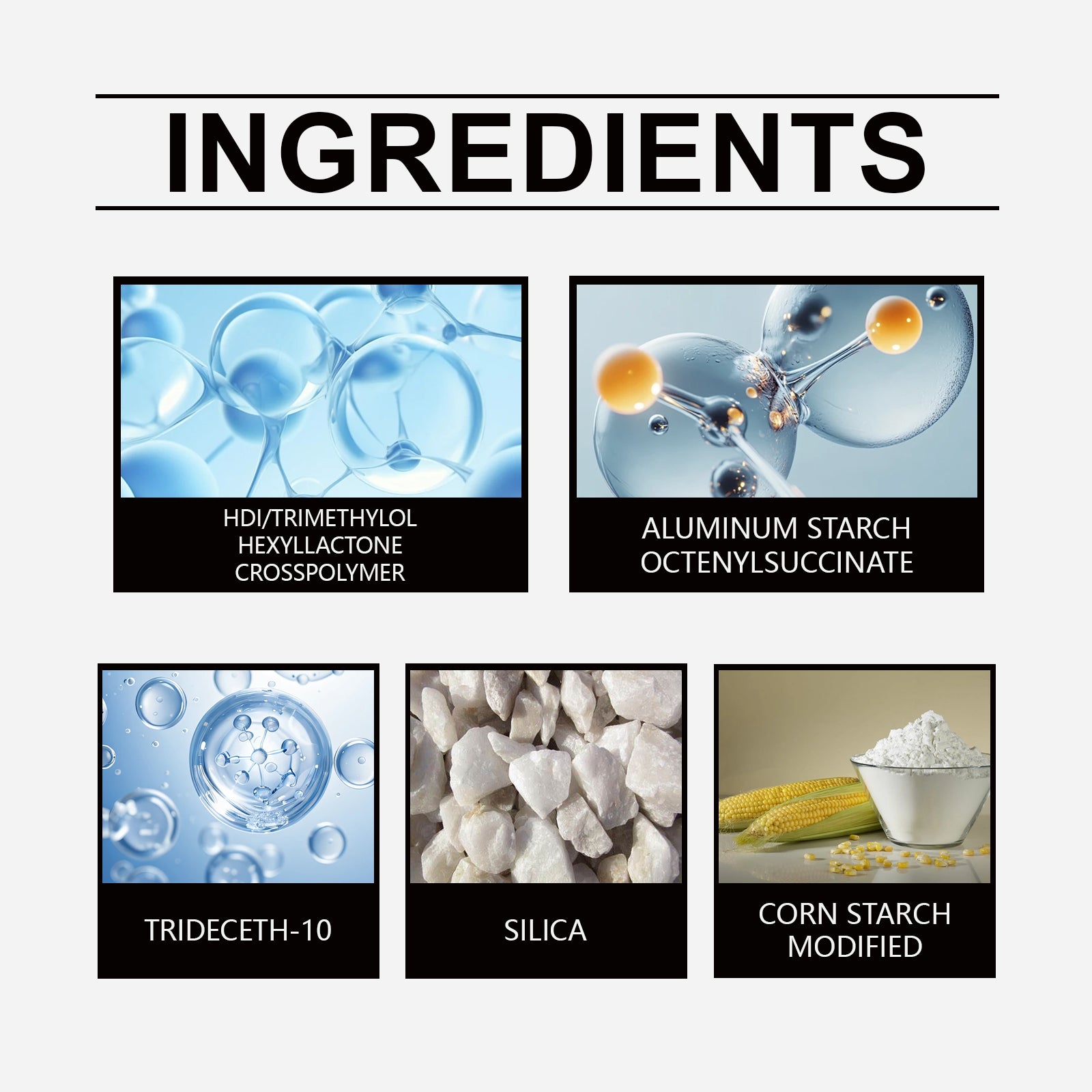 East Moon Hair Natural Powder Curly Hair Fluffy Styling Smooth Frizz Natural Gloss Is Not Greasy