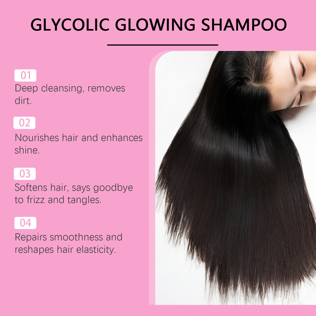 Viareline Glossy Nourishing Shampoo Hydrates Moisturizing Gently Cleans Anti-Dry Hair And Smooth Shampoo