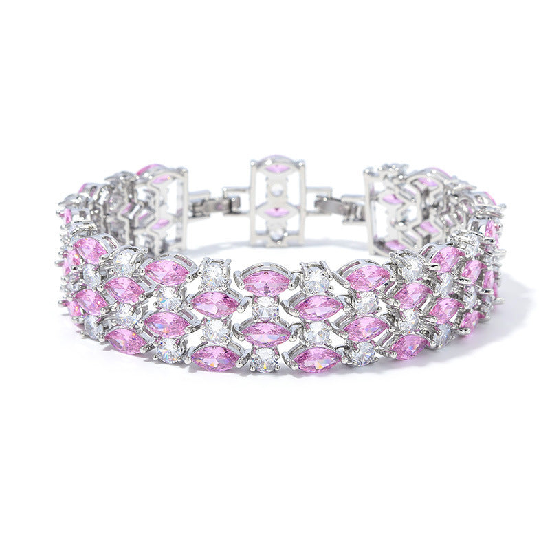 Creative And Versatile Women's Crystal Zircon Bracelet