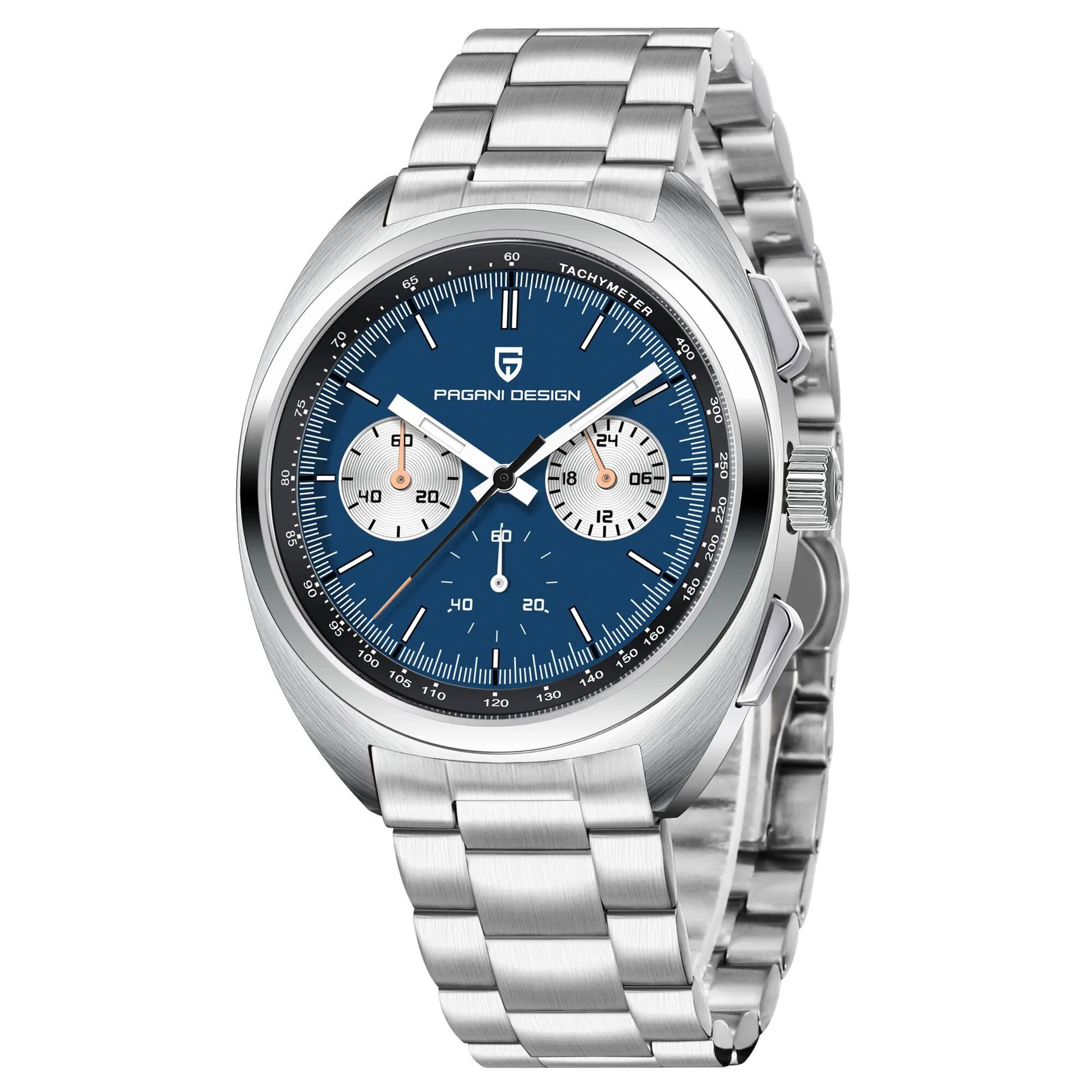 Men's Multifunctional Timing Luminous Quartz Watch