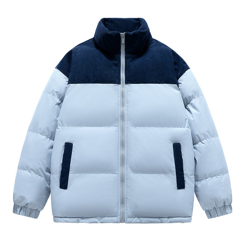Winter Male New Cotton Clothing Thick Loose Hoodie Padded Coat