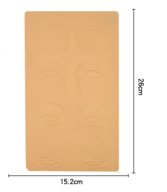 Silicone fake skin for eyebrows and lips blank 3D simulation silicone skin