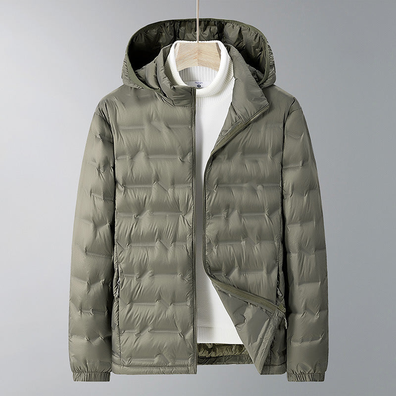 Graphene Casual Hooded Down Jacket