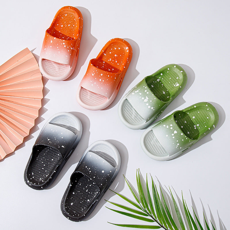 Summer Gradient Slippers Boys Girls Sandals