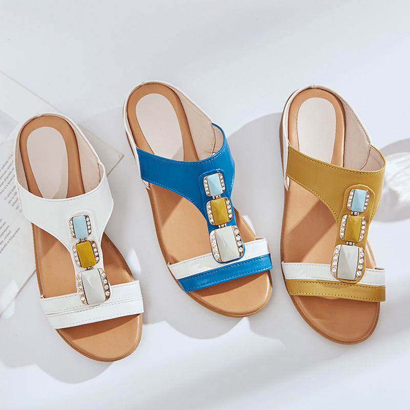 women's soft-soled flat non-slip slippers