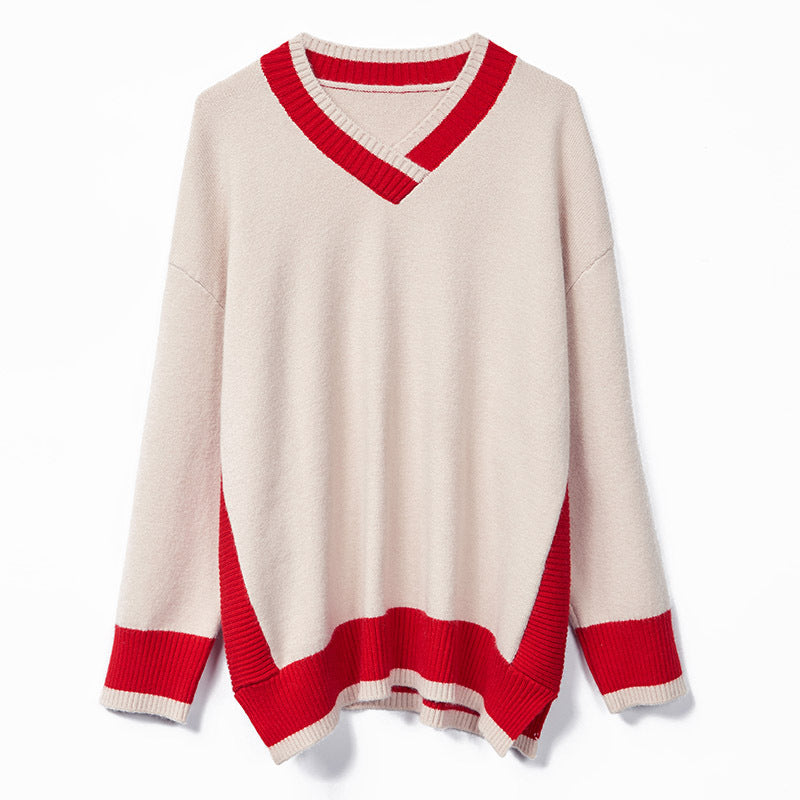 New sweater in autumn and winter women''s large size sweater