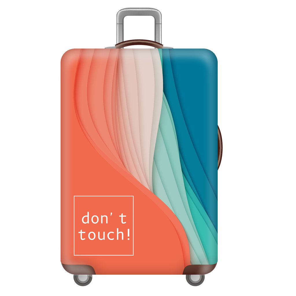 Polyester Suitcase Cover Suitcase Pull Rod