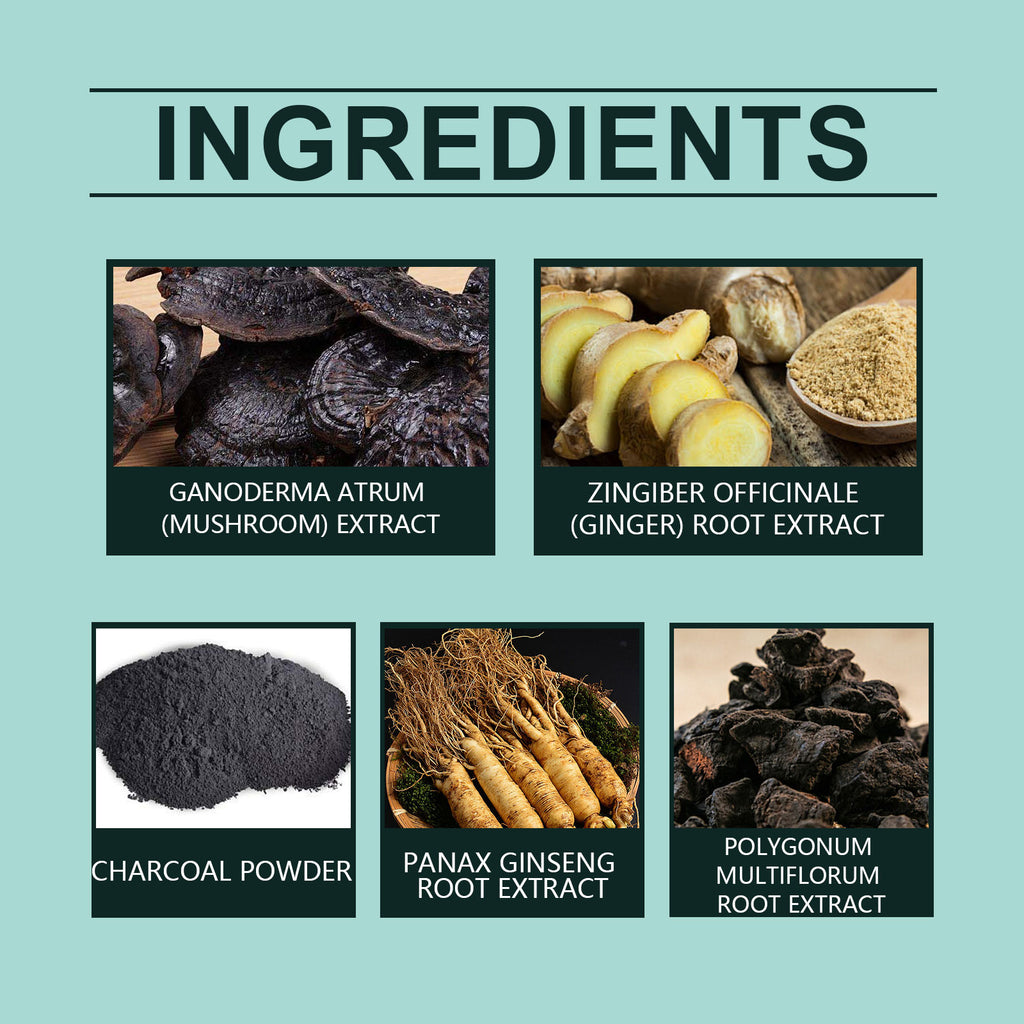 Hoegoa Bamboo Charcoal Shampoo Soap Improves Hair Quality, Nourishes Hair, Hydrates Hair, Is Soft And Gentle