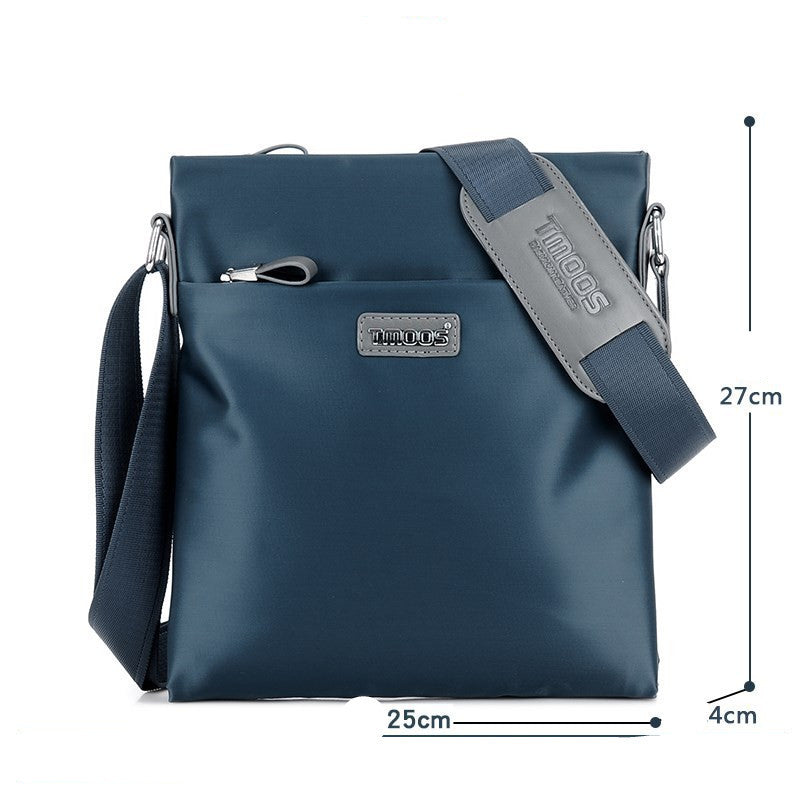 Men'S Bags Oxford Cloth Shoulder Bag Business Casual Messenger Bag Korean Men'S Bags Canvas Trend Backpack