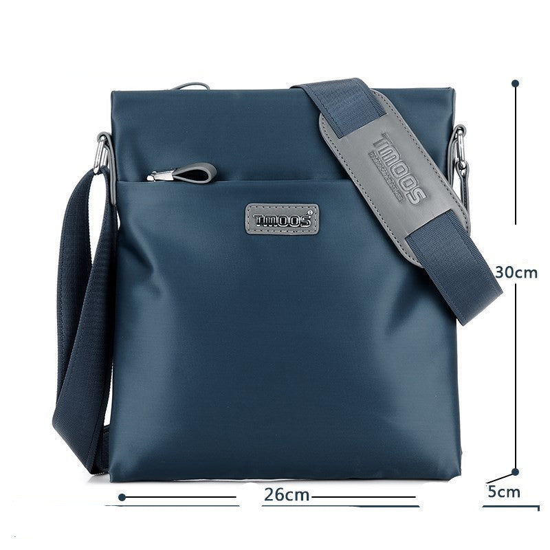 Men'S Bags Oxford Cloth Shoulder Bag Business Casual Messenger Bag Korean Men'S Bags Canvas Trend Backpack