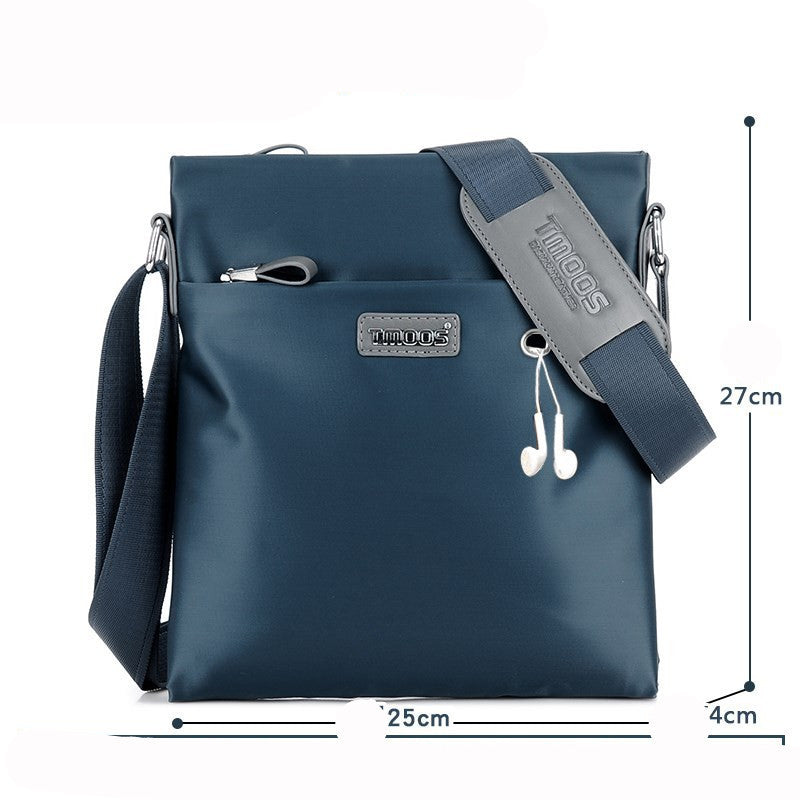 Men'S Bags Oxford Cloth Shoulder Bag Business Casual Messenger Bag Korean Men'S Bags Canvas Trend Backpack