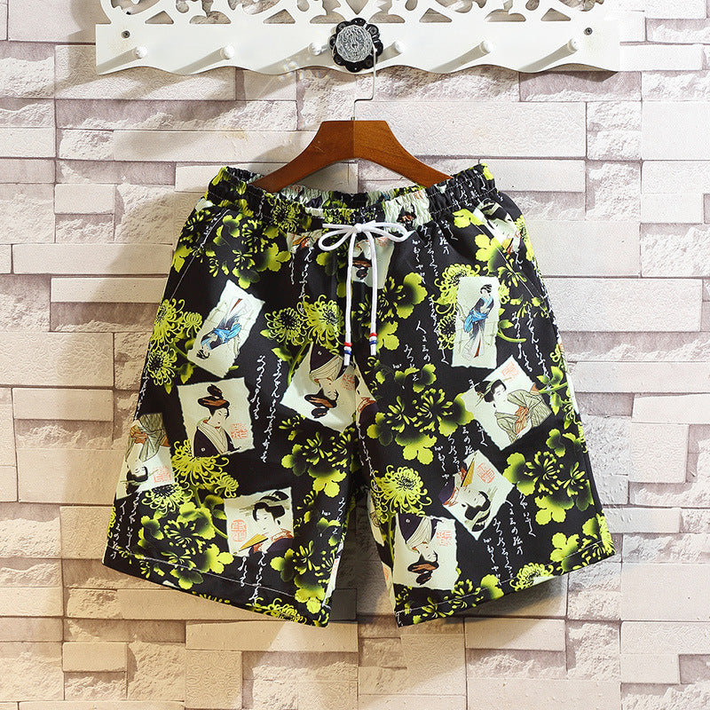 Summer New Casual Pants Men's Sports Shorts