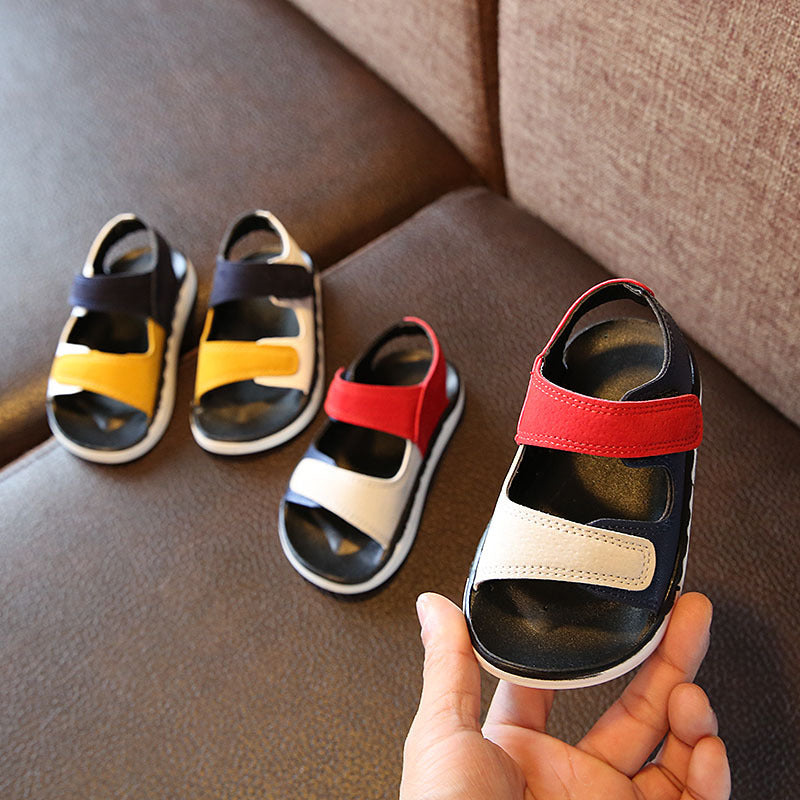 Boys Velcro Non-slip Soft Sole Sandals