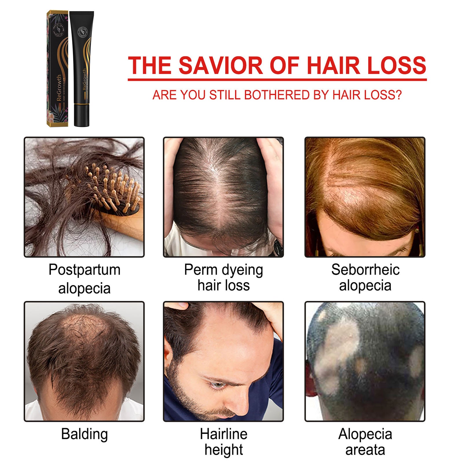 EELHOE Ball Massage Thickening Long Hair Lotion, Thick Thin Hair Anti-Breaking Hair Nourishing Hair Rolling Bead Massage Treatment