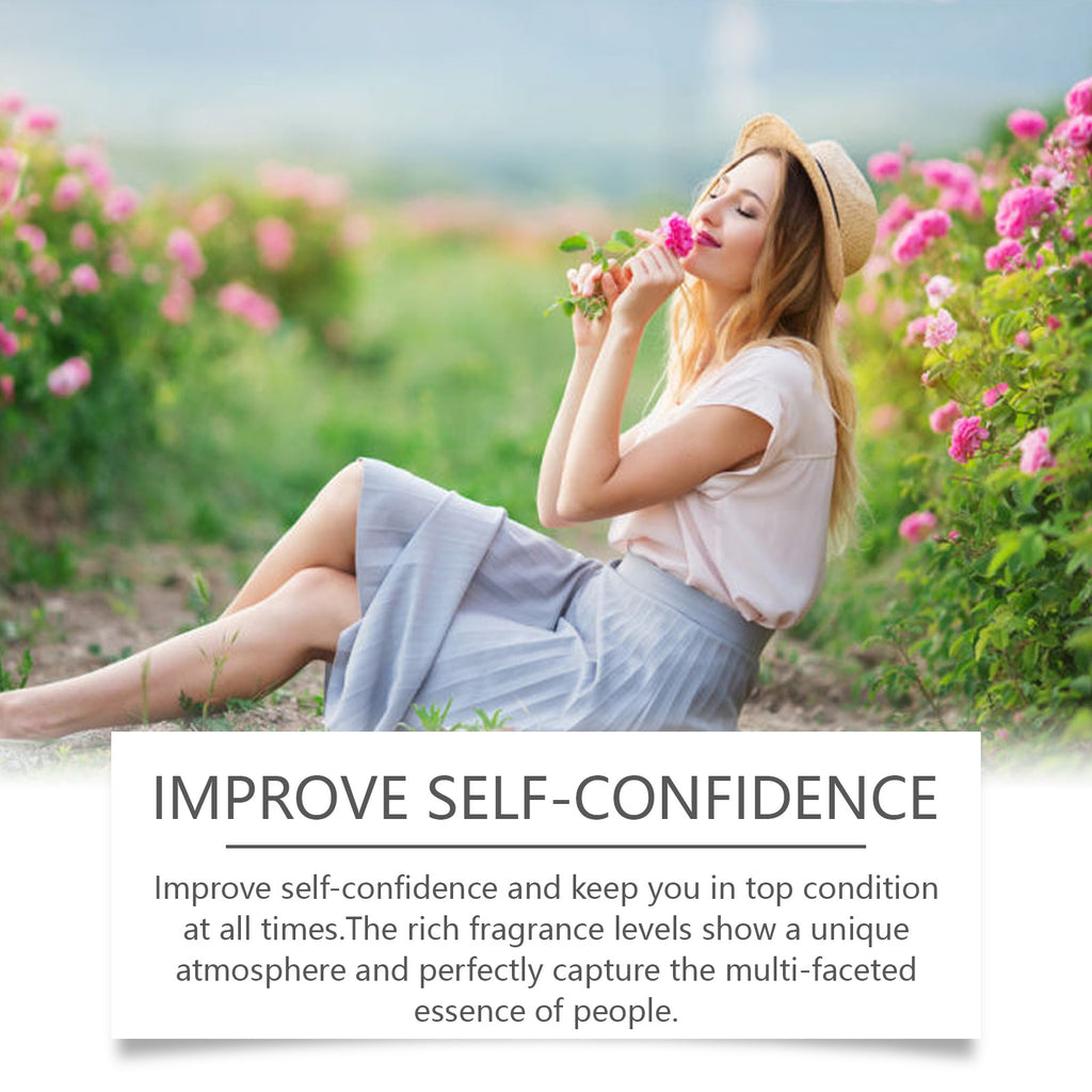 Roxelis Charm Light Floral Water, Mild Fresh Light Scent Lasting Fragrance Light Elegant Exudes Charm Fragrance Convenient Perfume