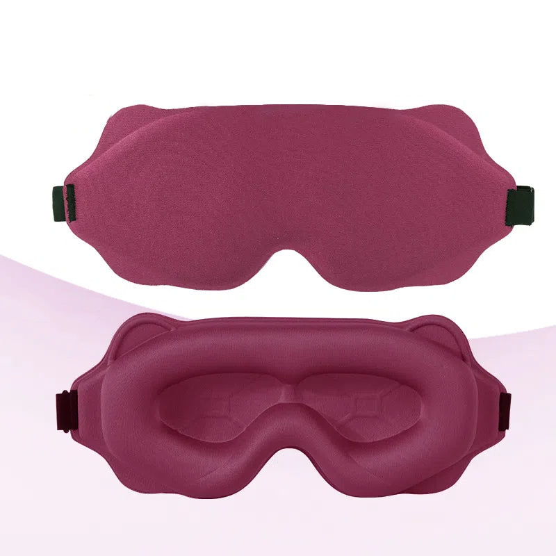 3D stereoscopic blackout sleep goggles for men and women breathable and leak proof deep concave super protective goggles
