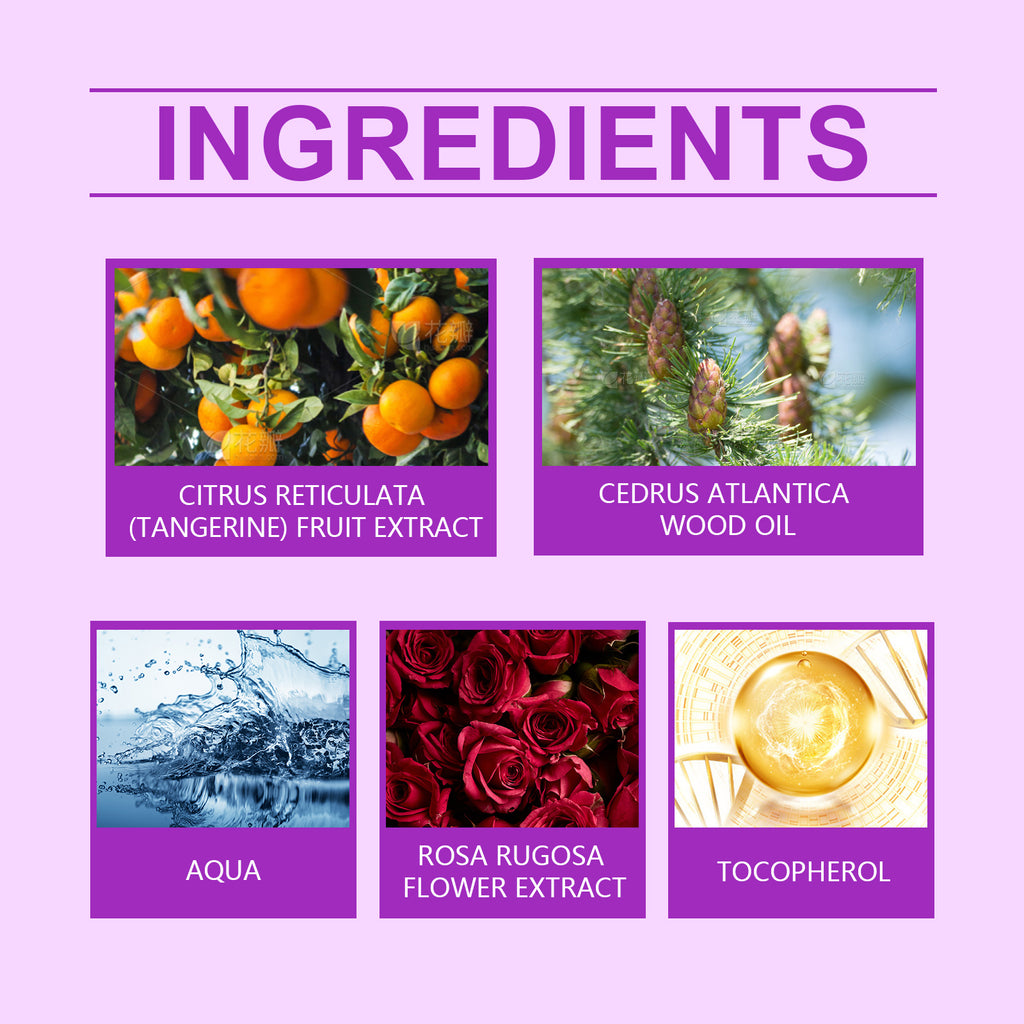 Roxelis Herbal Charm Perfume Herbal Charm Perfume Lasting Cigarette Rain Garden Wood Rose Scent Scent