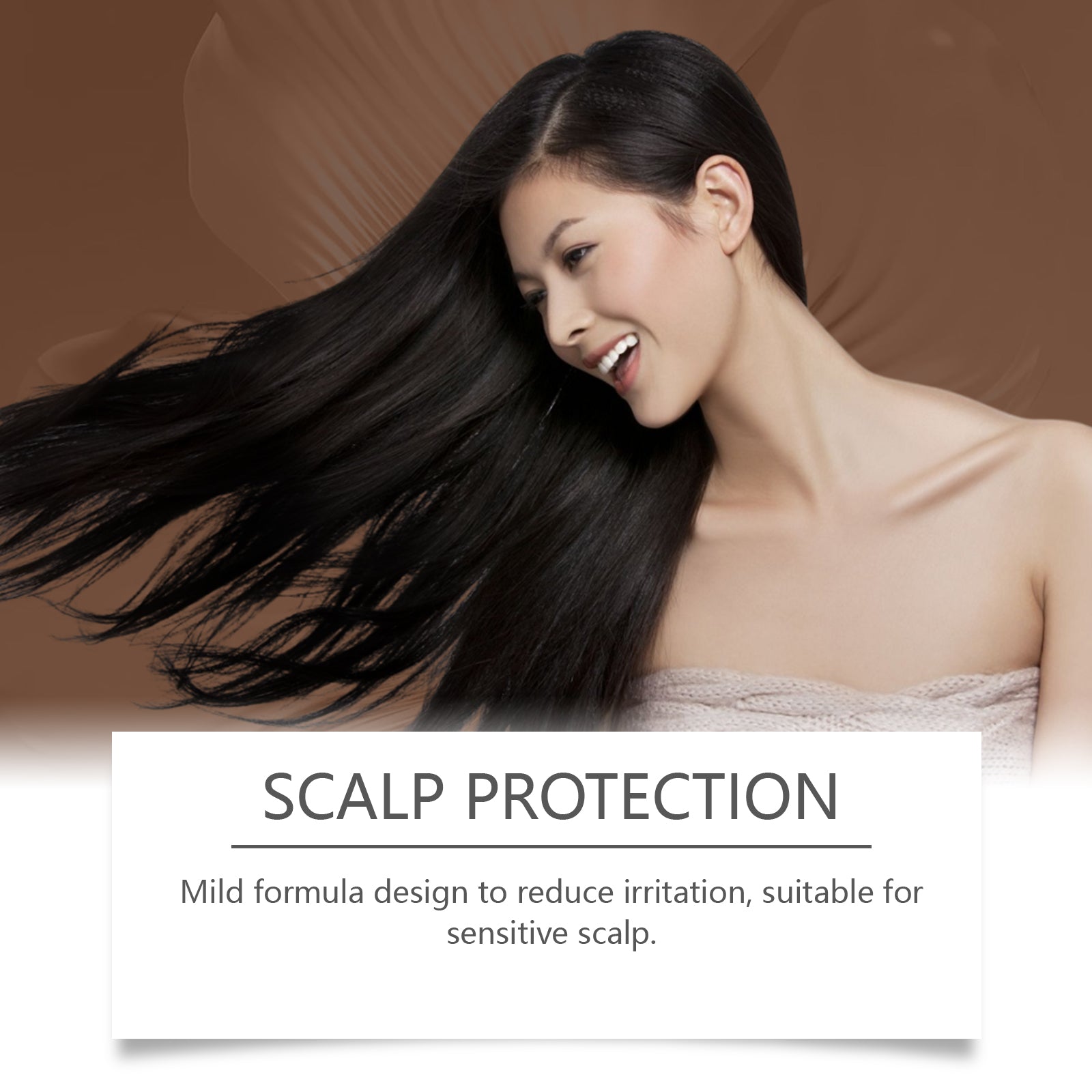 Hoegoa Black Hair Cream Plant Extract Natural Hair Gentle Color Development Easy Cleaning Fresh And Smooth Hair Agent