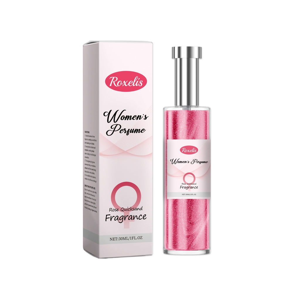 Roxelis Rose Women's Charm Perfume Exudes Charm Natural Fresh Fragrance Lasting Fragrance Women's Everyday Perfume