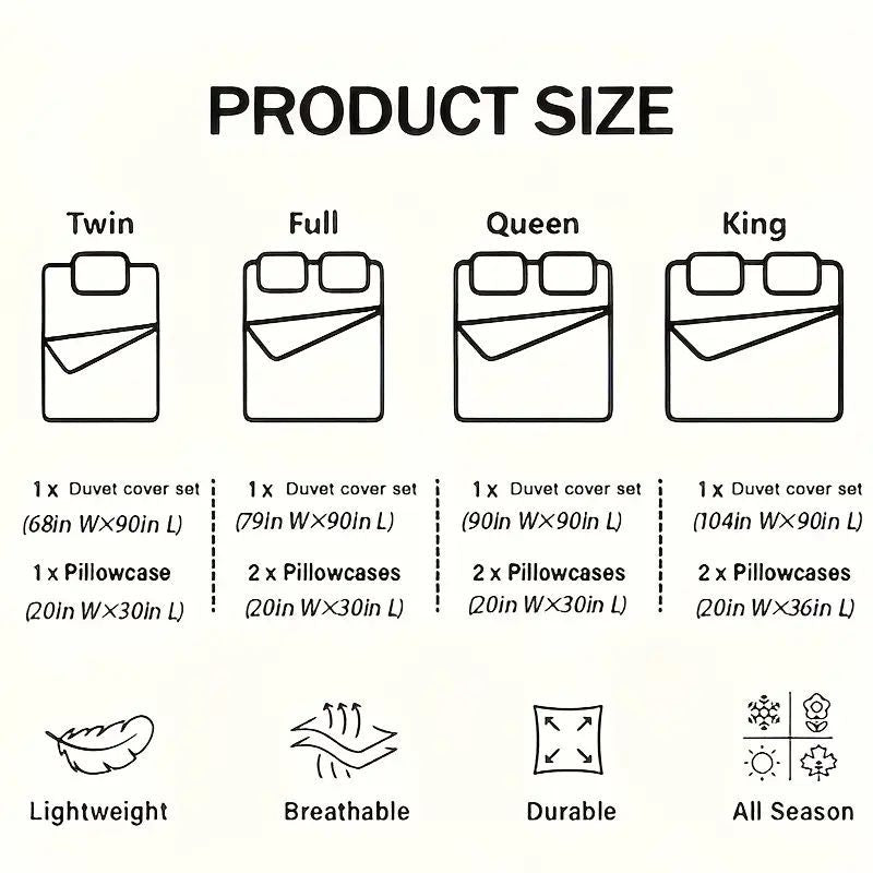 Haoyijia Big  Flower Duvet Cover