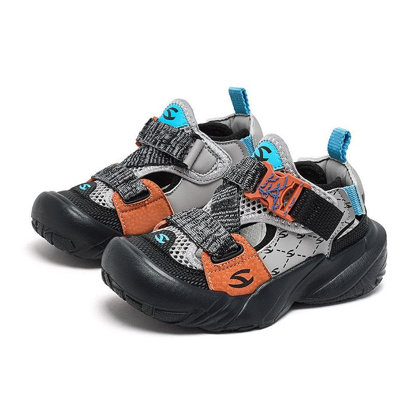 Single Mesh Summer Boys Sandals Breathable