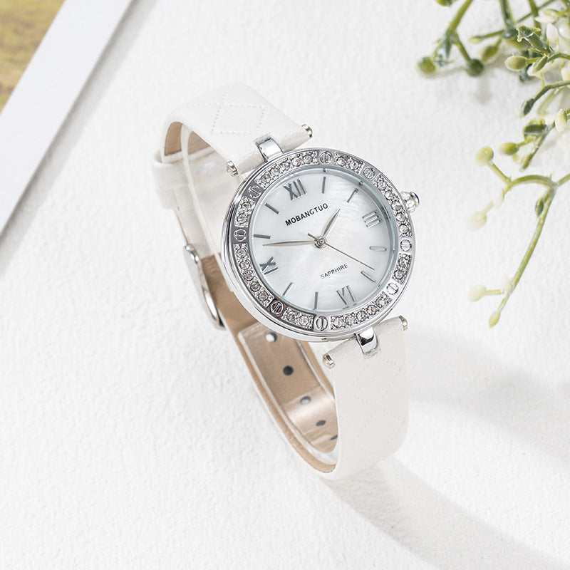 Women's Waterproof High-end Watch With Belt