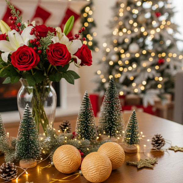 6PCS Set Glass Christmas Ball Ornaments Shimmering Hanging Decorations For Holiday Tree & Party Festive Xmas Decor FBA Shipment