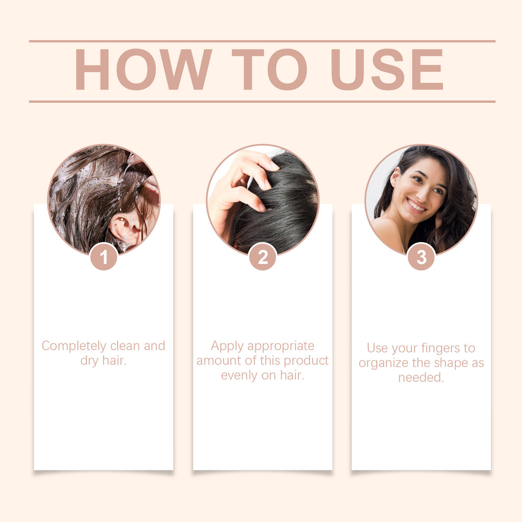 Hoegoa Gloss Wax Sticks Create A Shiny Look For Easy Washing And Keep Hair Fresh And Styling Wax