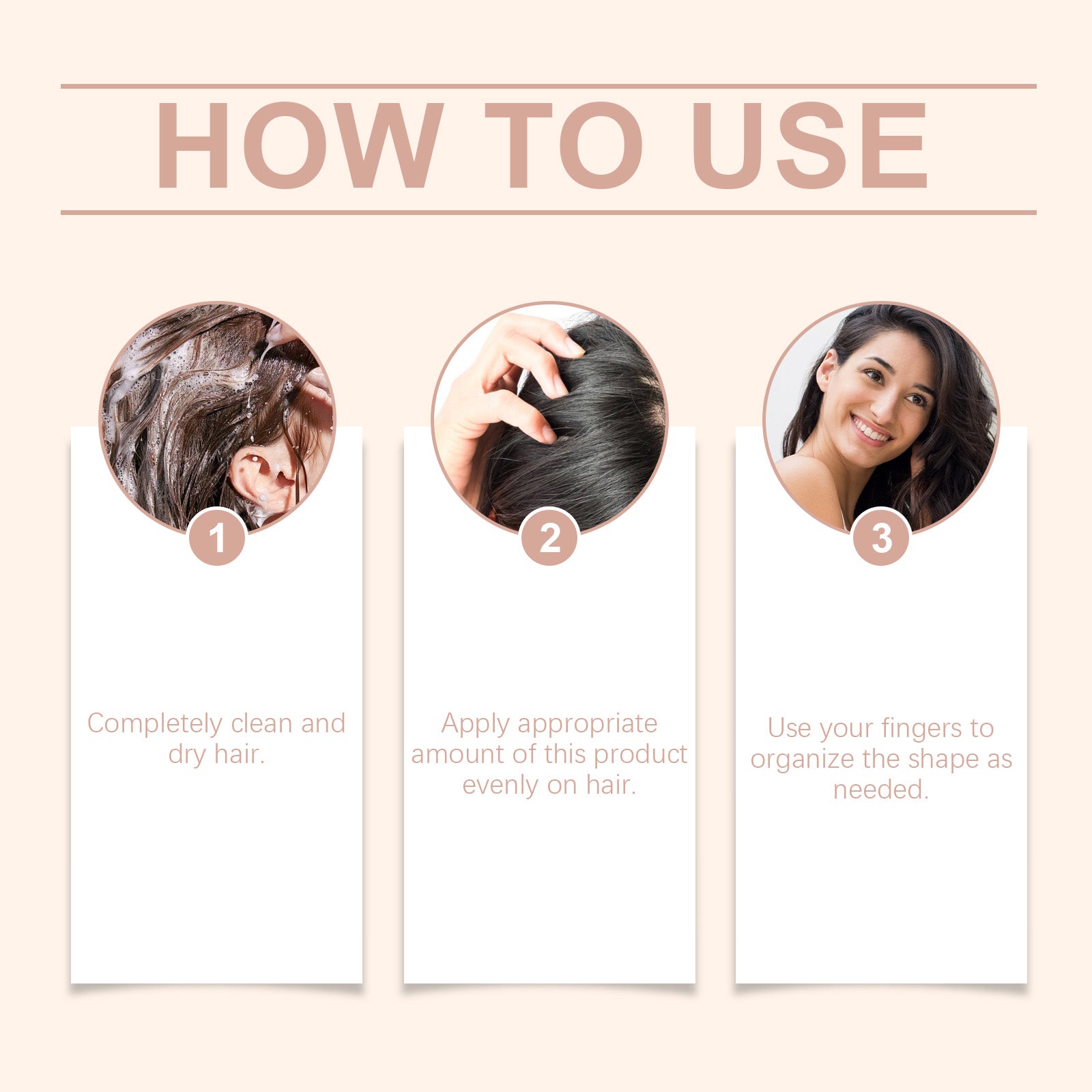 Hoegoa Gloss Wax Sticks Create A Shiny Look For Easy Washing And Keep Hair Fresh And Styling Wax