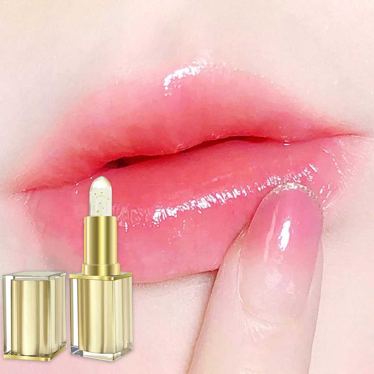 Moisturizing And Temperature Feeling Color-changing Lipstick Lip Balm