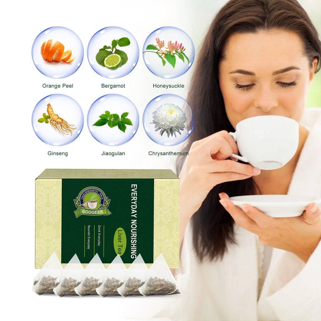 Googeer Body Care Tea Relieves Eye Fatigue Body Discomfort Body Shaping Health Care Individually Packaged Tea Bag