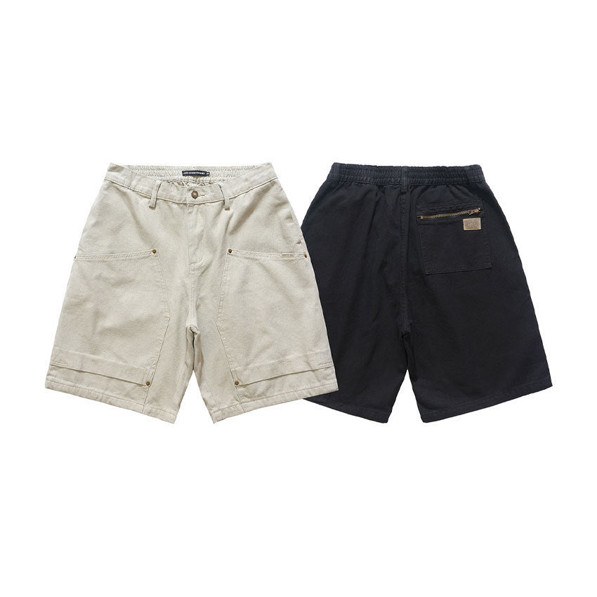 Fifth Pants Pure Cotton Workwear Leisure Shorts For Men