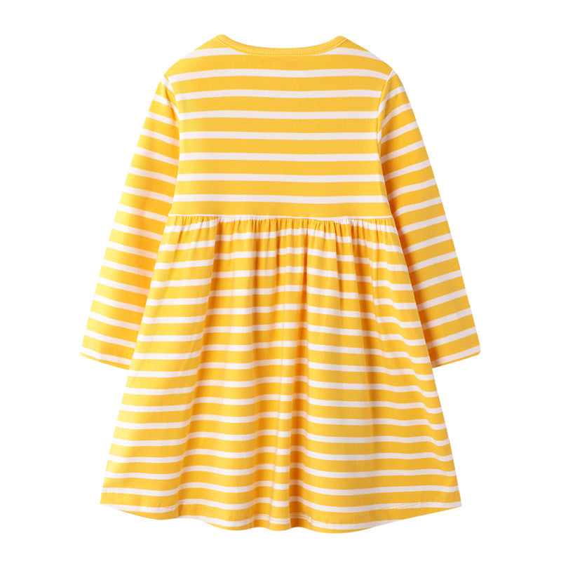 Overall Tops Kids Girls Dress Skirts Long Sleeve Lace Years