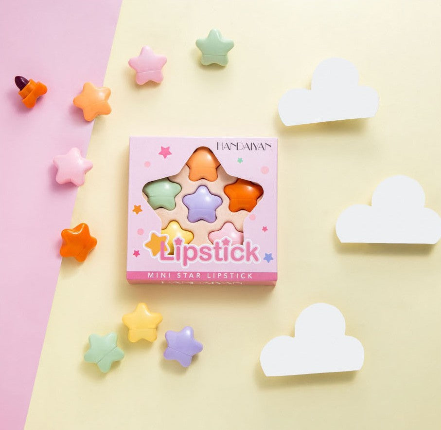 Pentagram Mini Lipstick 6 Colors Lipstick Set