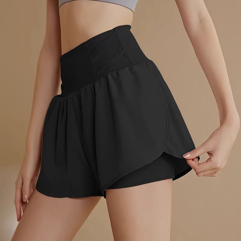 Loose Anti-exposure Sports Shorts For Women
