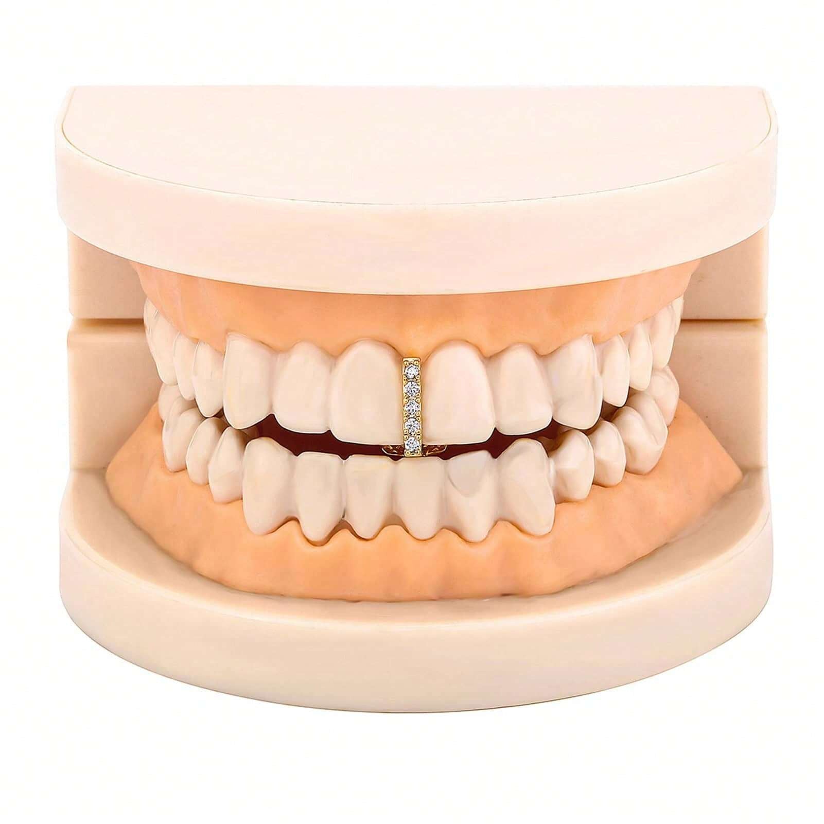 Three-piece Set Of Teeth Joint DIY Hip Hop