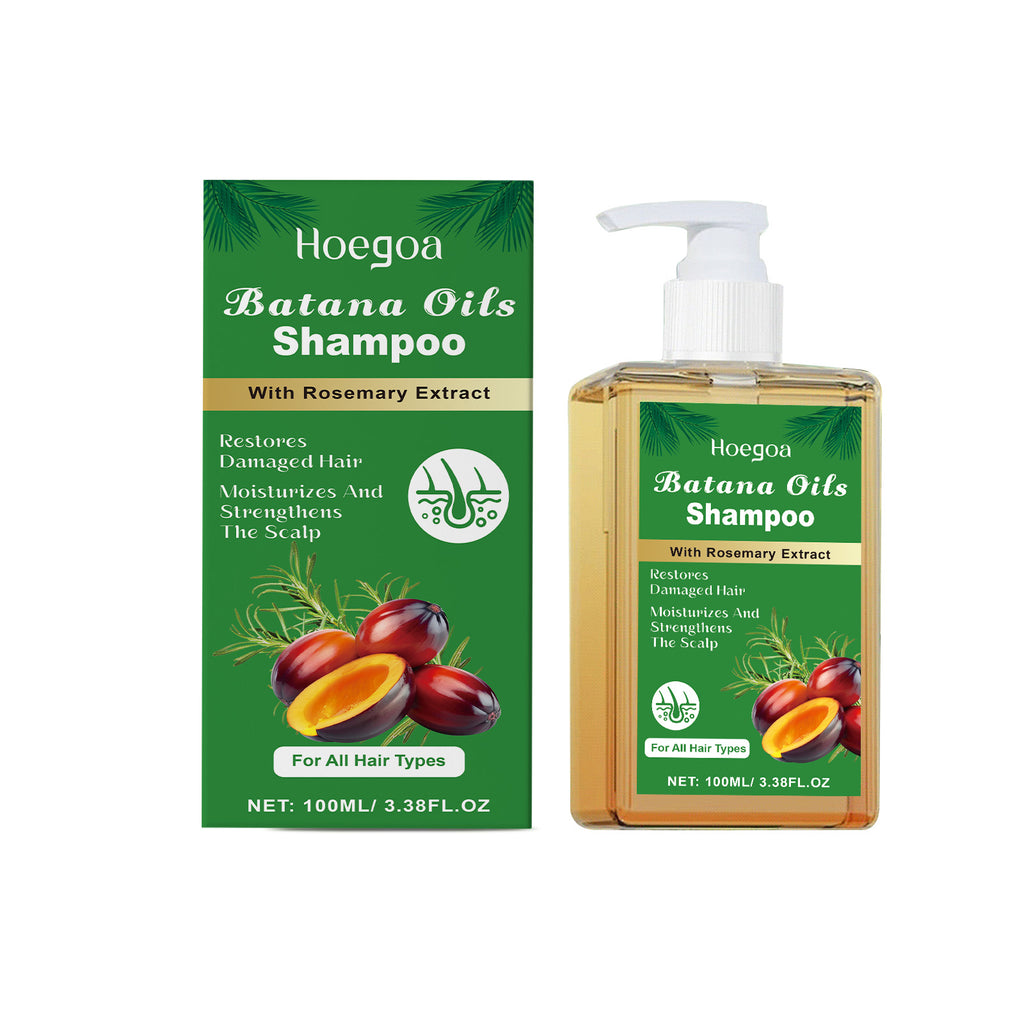 Hoegoa Batana Hair Care Shampoo Cleans Scalp Gently Nourishes And Softens Hair With Rosemary Shampoo