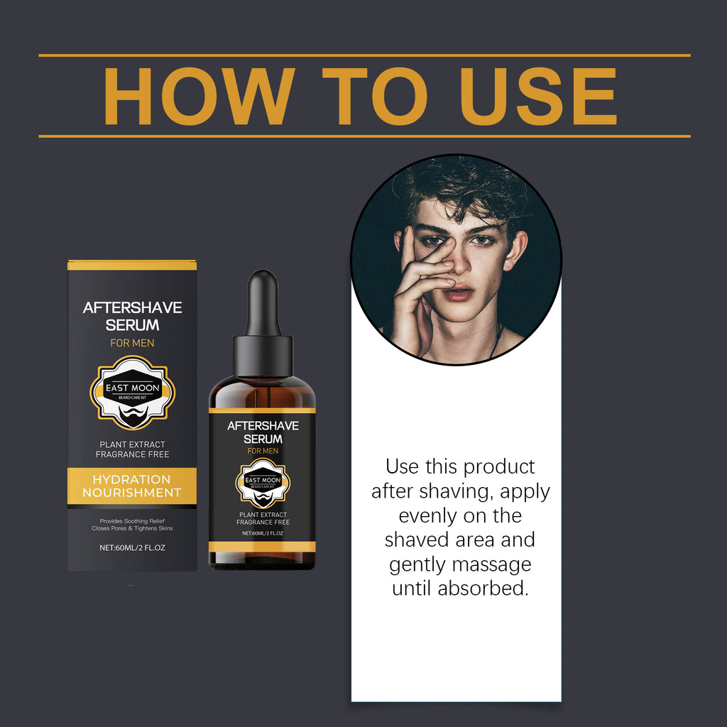 Soothing Aftershave Essence Gently Relieves Shaving Discomfort Moisturizing Repair Refreshing And Comfortable