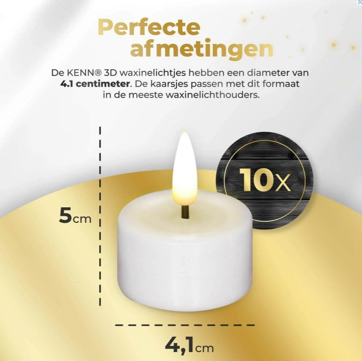 S10 LED Tealight Candles