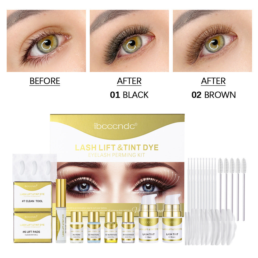 Hair Spray Hot Dyed Eyebrows Suit