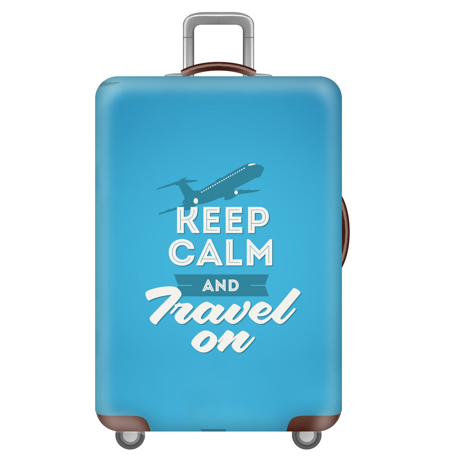 Polyester Suitcase Cover Suitcase Pull Rod