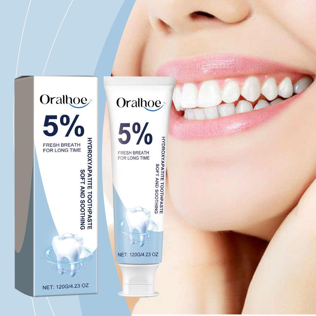 Oralhoe Repair Toothpaste Gently Cleans Teeth Repair Dental Hygiene Care Brightening And Stain Removing Mint Toothpaste